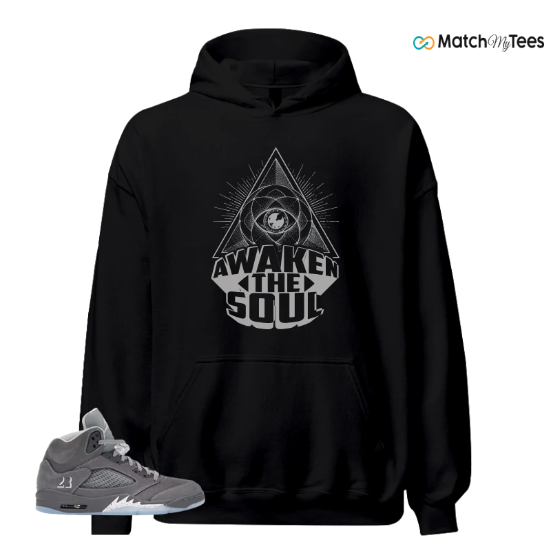 NIKE AIR JORDAN 5 RETRO WOLF GREY 2026 SNEAKER Matching Tees hoodie
