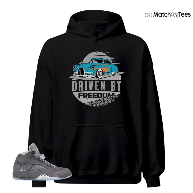 NIKE AIR JORDAN 5 RETRO WOLF GREY 2026 SNEAKER Matching Tees hoodie