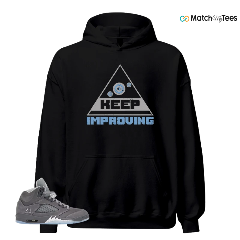 NIKE AIR JORDAN 5 RETRO WOLF GREY 2026 SNEAKER Matching Tees hoodie