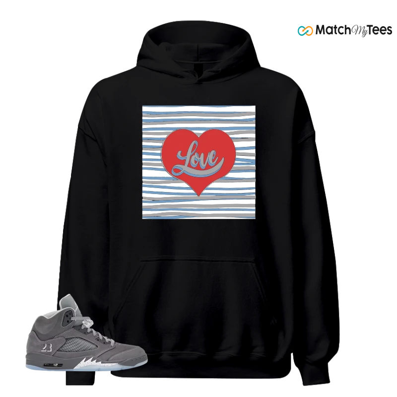 NIKE AIR JORDAN 5 RETRO WOLF GREY 2026 SNEAKER Matching Tees hoodie
