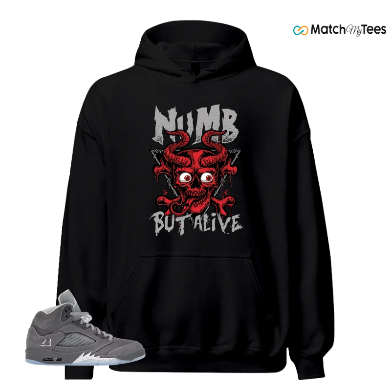 NIKE AIR JORDAN 5 RETRO WOLF GREY 2026 SNEAKER Matching Tees hoodie