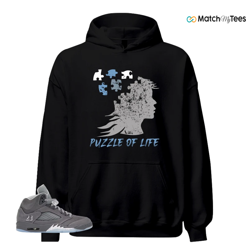 NIKE AIR JORDAN 5 RETRO WOLF GREY 2026 SNEAKER Matching Tees hoodie