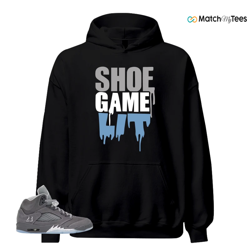 NIKE AIR JORDAN 5 RETRO WOLF GREY 2026 SNEAKER Matching Tees hoodie