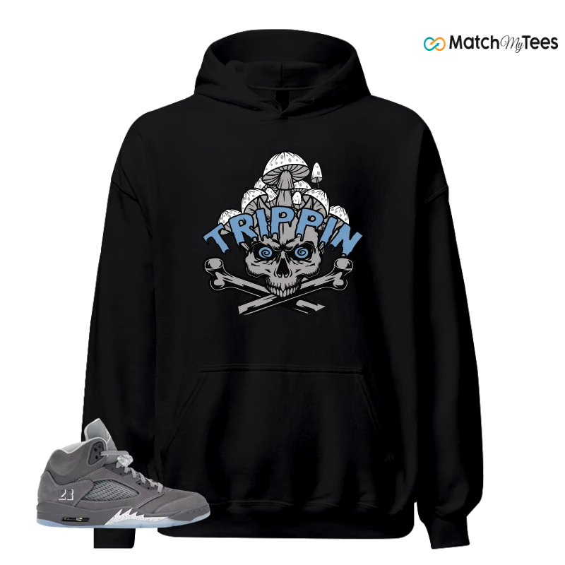 NIKE AIR JORDAN 5 RETRO WOLF GREY 2026 SNEAKER Matching Tees hoodie