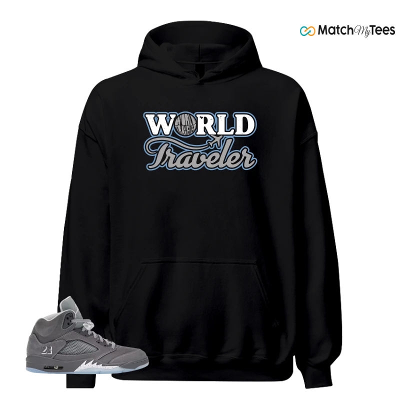 NIKE AIR JORDAN 5 RETRO WOLF GREY 2026 SNEAKER Matching Tees hoodie