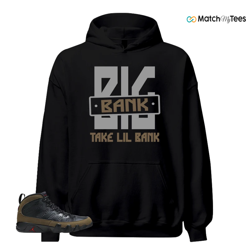 NIKE AIR JORDAN 9 OLIVE 2024 SNEAKER Matching Tees hoodie
