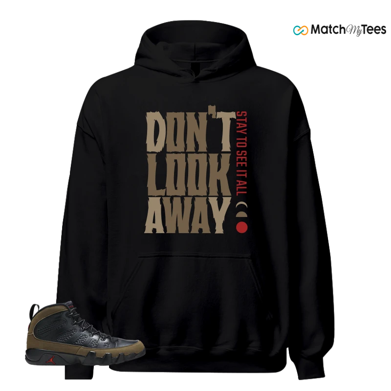 NIKE AIR JORDAN 9 OLIVE 2024 SNEAKER Matching Tees hoodie
