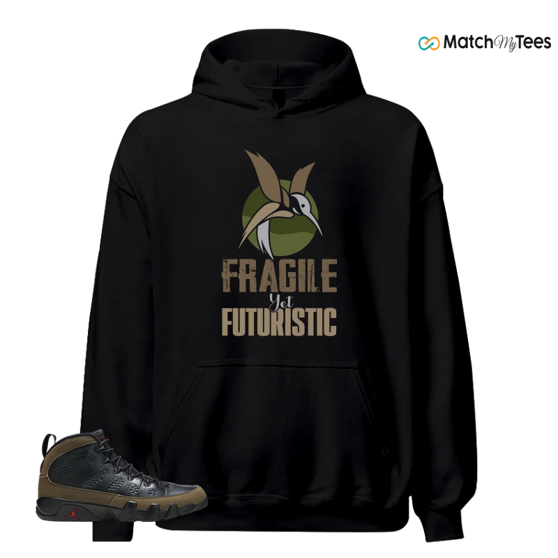 NIKE AIR JORDAN 9 OLIVE 2024 SNEAKER Matching Tees hoodie