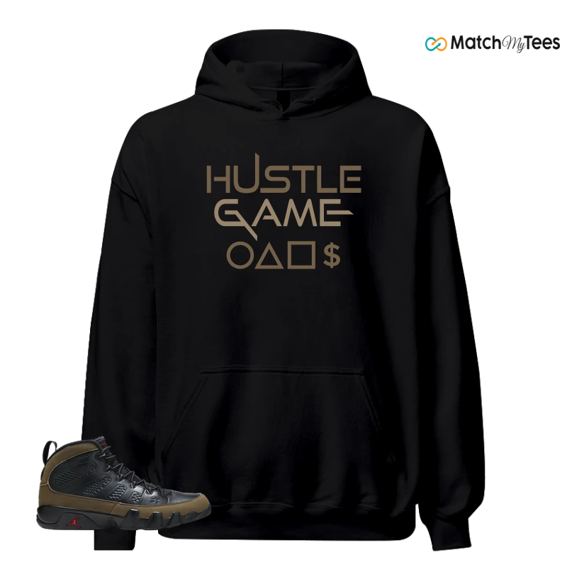 NIKE AIR JORDAN 9 OLIVE 2024 SNEAKER Matching Tees hoodie