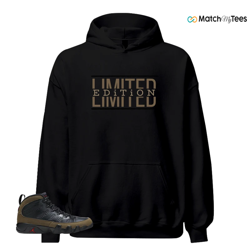 NIKE AIR JORDAN 9 OLIVE 2024 SNEAKER Matching Tees hoodie