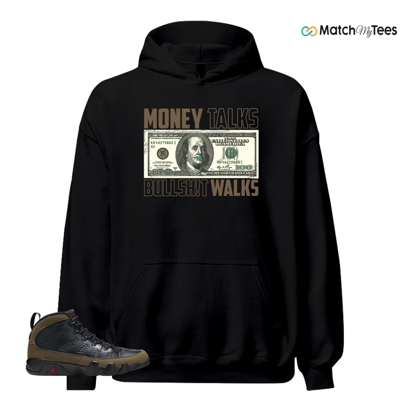 NIKE AIR JORDAN 9 OLIVE 2024 SNEAKER Matching Tees hoodie