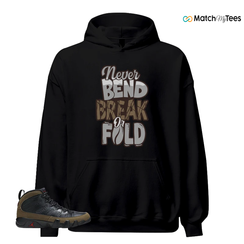NIKE AIR JORDAN 9 OLIVE 2024 SNEAKER Matching Tees hoodie