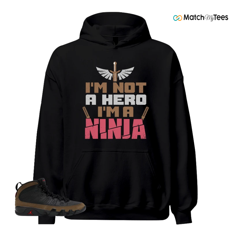 NIKE AIR JORDAN 9 OLIVE SNEAKER Matching Tees hoodie