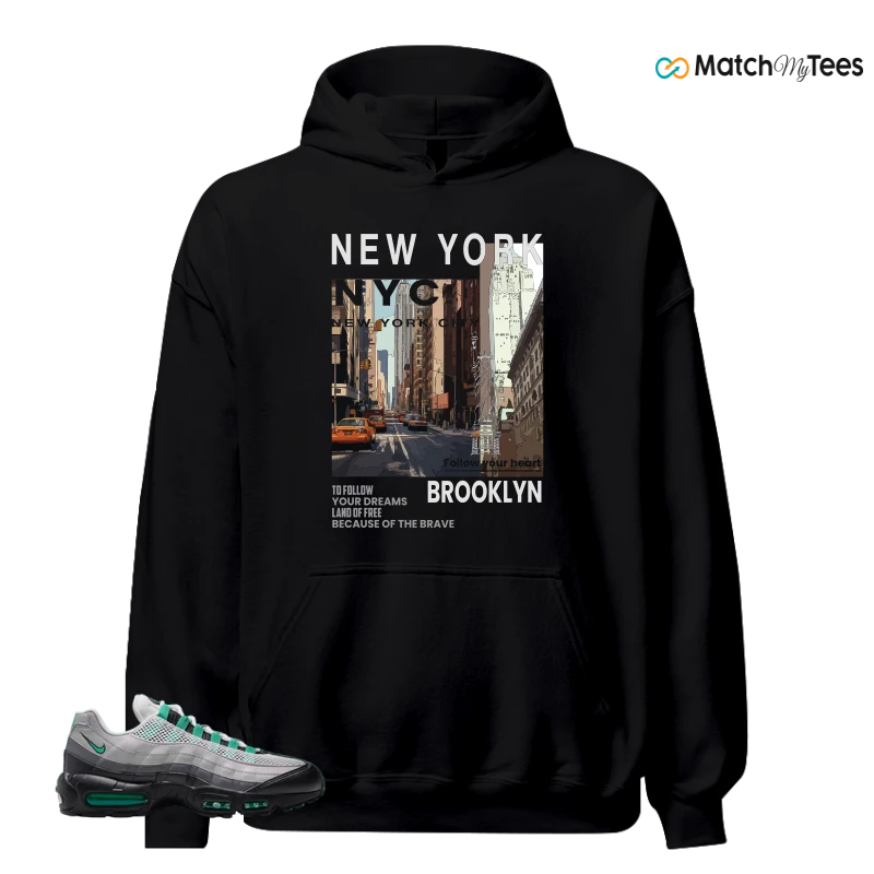 NIKE AIR MAX 95 NEXT NATURE STADIUM GREEN SNEAKER Matching Tees hoodie