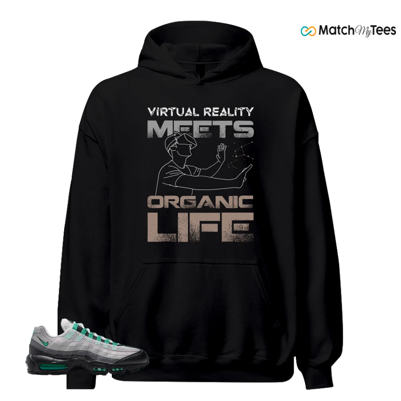NIKE AIR MAX 95 NEXT NATURE STADIUM GREEN SNEAKER Matching Tees hoodie