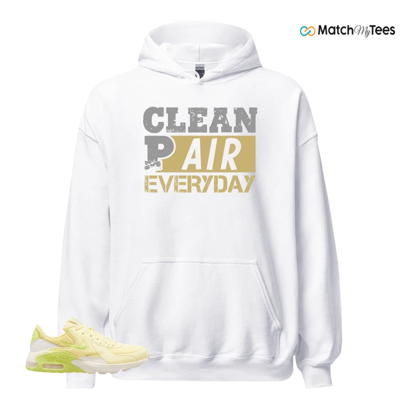 NIKE AIR MAX EXCEE ALABASTER LEMON SNEAKER Matching Tees hoodie