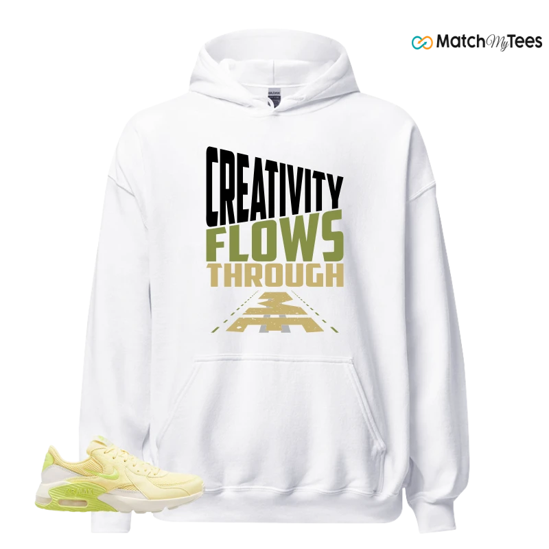 NIKE AIR MAX EXCEE ALABASTER LEMON SNEAKER Matching Tees hoodie