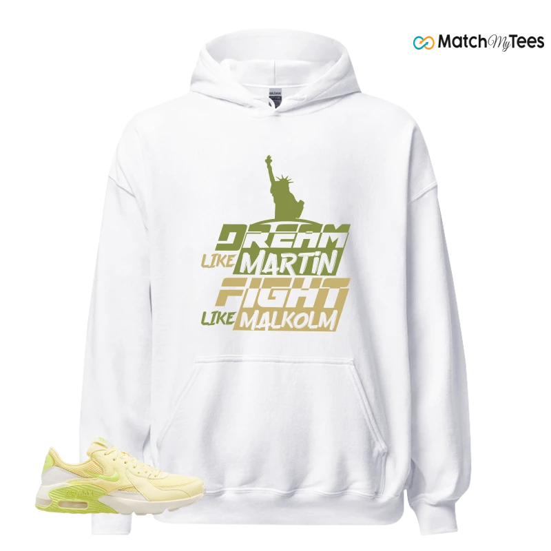 NIKE AIR MAX EXCEE ALABASTER LEMON SNEAKER Matching Tees hoodie
