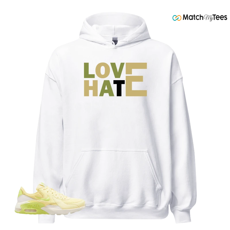 NIKE AIR MAX EXCEE ALABASTER LEMON SNEAKER Matching Tees hoodie