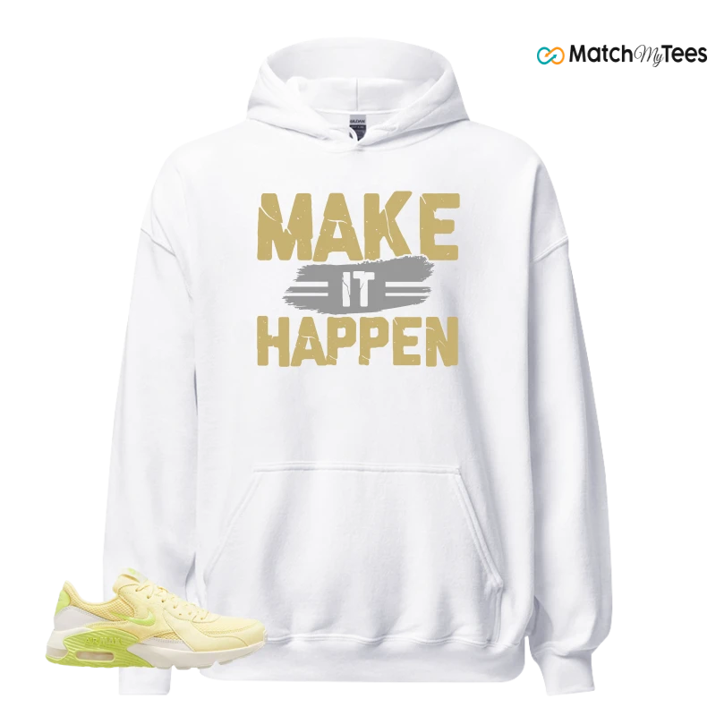 NIKE AIR MAX EXCEE ALABASTER LEMON SNEAKER Matching Tees hoodie