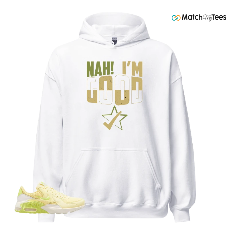 NIKE AIR MAX EXCEE ALABASTER LEMON SNEAKER Matching Tees hoodie