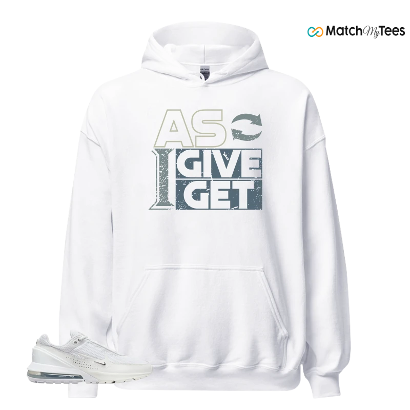 NIKE AIR MAX PULSE WHITE CHROME SNEAKER Matching Tees hoodie
