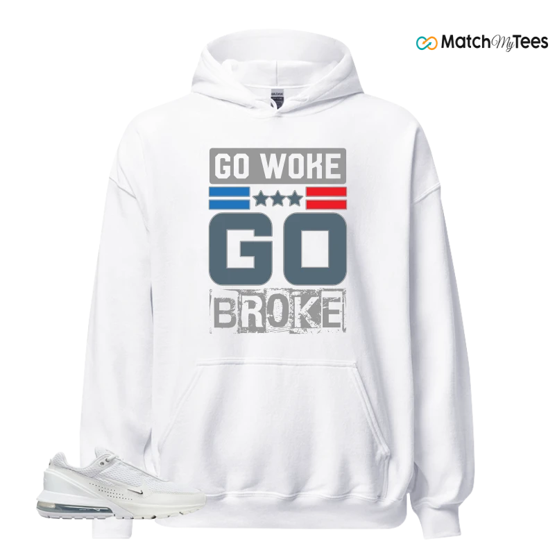 NIKE AIR MAX PULSE WHITE CHROME SNEAKER Matching Tees hoodie