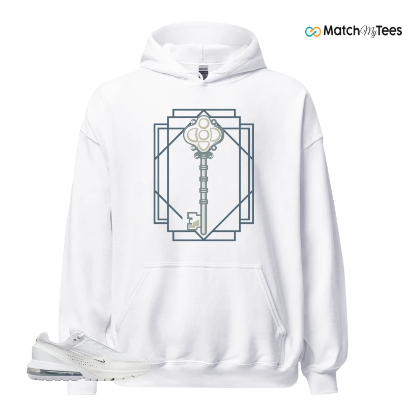 NIKE AIR MAX PULSE WHITE CHROME SNEAKER Matching Tees hoodie