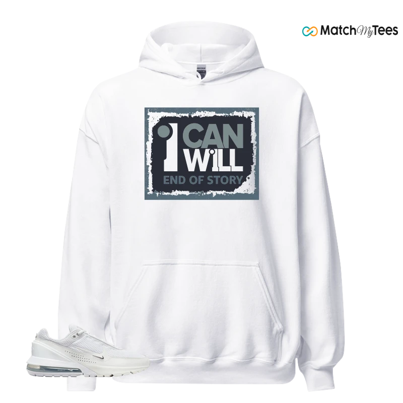 NIKE AIR MAX PULSE WHITE CHROME SNEAKER Matching Tees hoodie