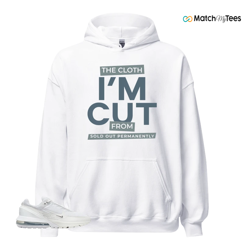 NIKE AIR MAX PULSE WHITE CHROME SNEAKER Matching Tees hoodie