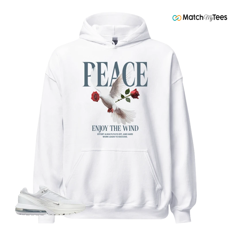 NIKE AIR MAX PULSE WHITE CHROME SNEAKER Matching Tees hoodie