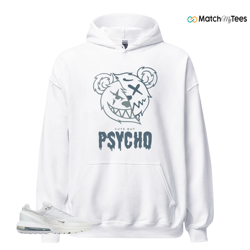 NIKE AIR MAX PULSE WHITE CHROME SNEAKER Matching Tees hoodie