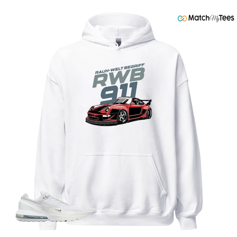 NIKE AIR MAX PULSE WHITE CHROME SNEAKER Matching Tees hoodie