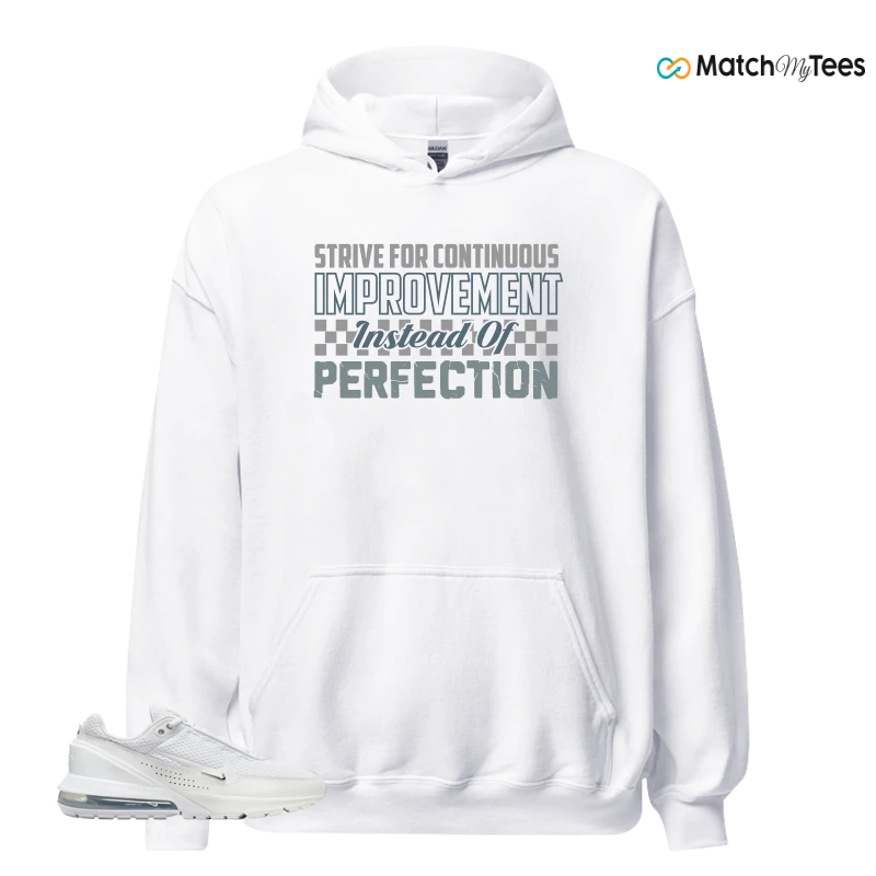NIKE AIR MAX PULSE WHITE CHROME SNEAKER Matching Tees Hoodie for Men