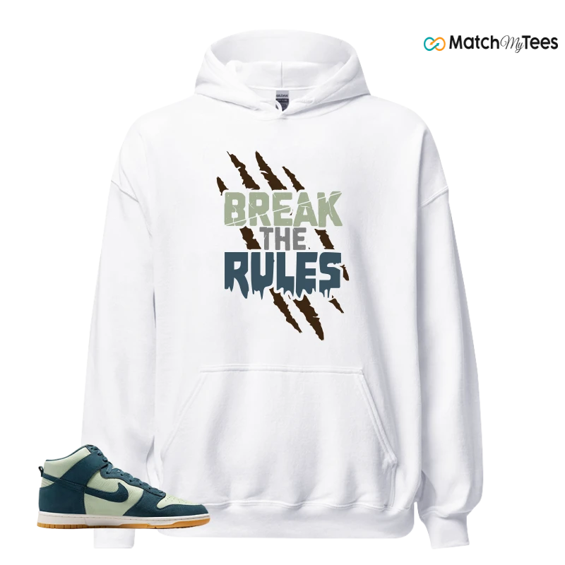 NIKE DUNK HIGH JADE HORIZON SNEAKER Matching Tees Hoodie for Men