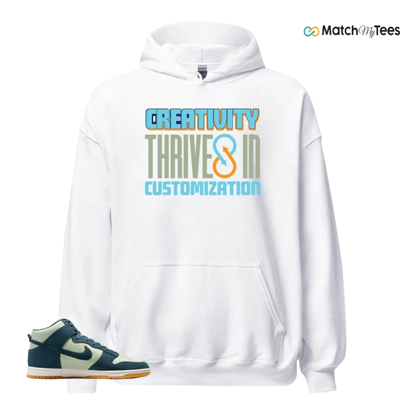 NIKE DUNK HIGH JADE HORIZON SNEAKER Matching Tees hoodie