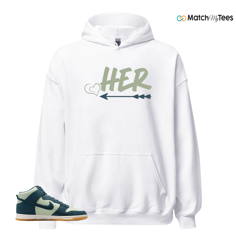 NIKE DUNK HIGH JADE HORIZON SNEAKER Matching Tees hoodie