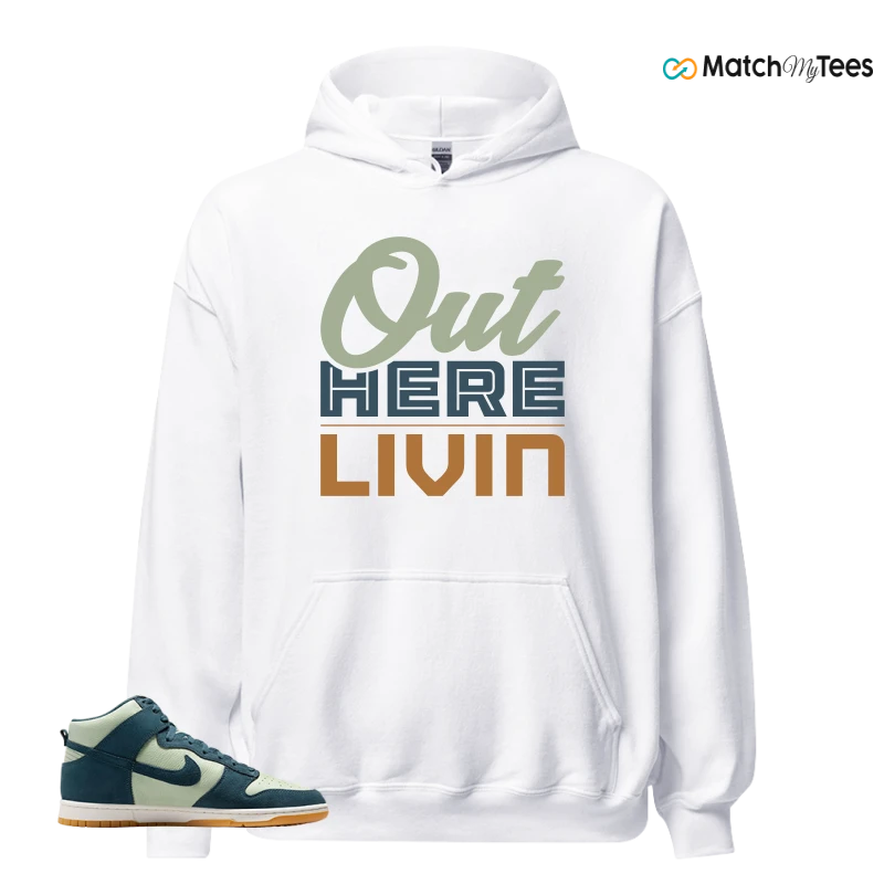 NIKE DUNK HIGH JADE HORIZON SNEAKER Matching Tees hoodie