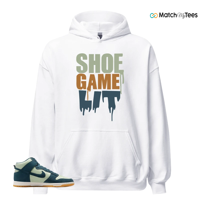 NIKE DUNK HIGH JADE HORIZON SNEAKER Matching Tees Hoodie for Men