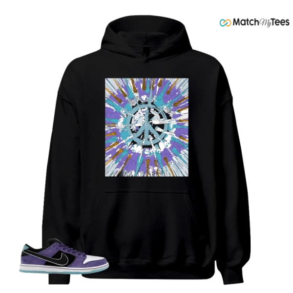 NIKE DUNK LOW X HAYLEY WILSON COURT PURPLE SNEAKER Matching Tees hoodie