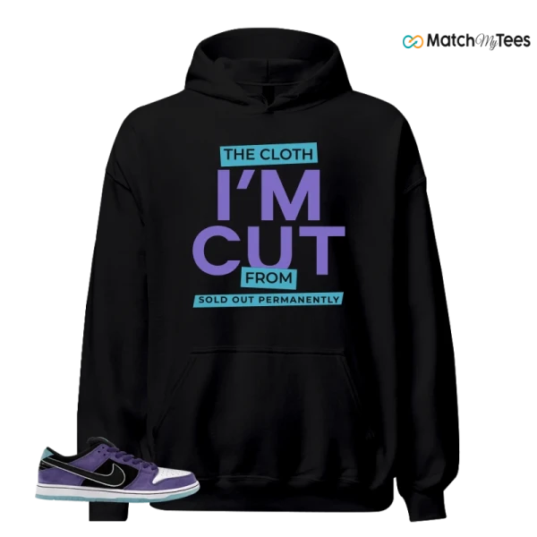 NIKE DUNK LOW X HAYLEY WILSON COURT PURPLE SNEAKER Matching Tees hoodie