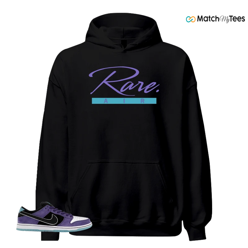 NIKE DUNK LOW X HAYLEY WILSON COURT PURPLE SNEAKER/COURT PURPLE/BLACK-WHITE-LAGOON PULSE-DOLL matching Hoodie