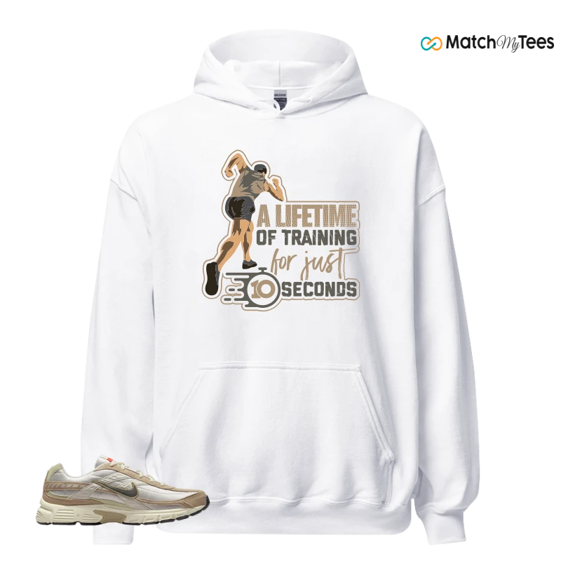 NIKE INITIATOR LIGHT BONE CARGO KHAKI SNEAKER Matching Tees hoodie