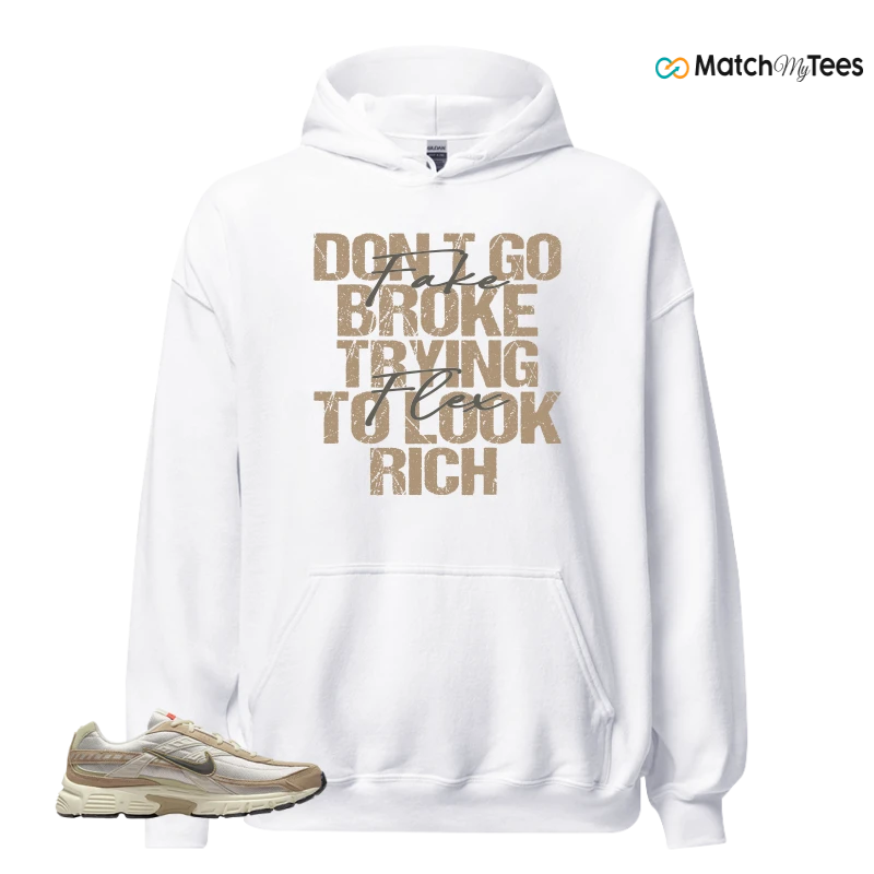NIKE INITIATOR LIGHT BONE CARGO KHAKI SNEAKER Matching Tees hoodie