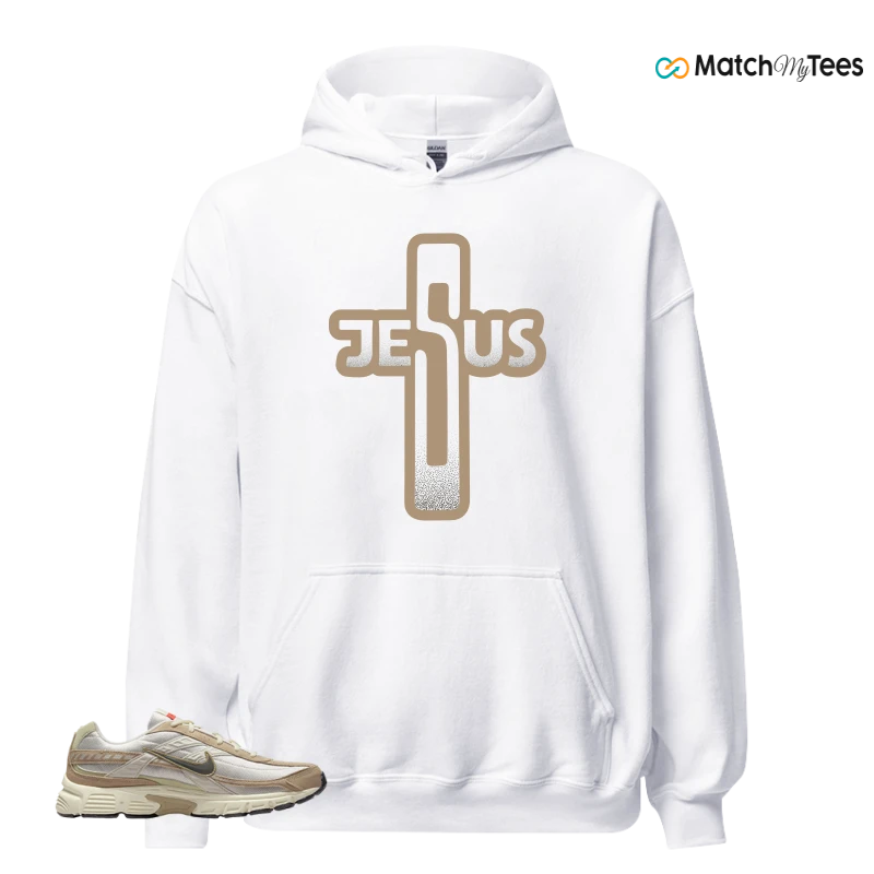 NIKE INITIATOR LIGHT BONE CARGO KHAKI SNEAKER Matching Tees hoodie