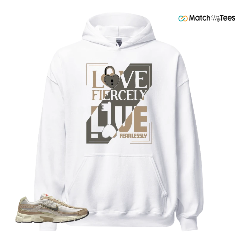 NIKE INITIATOR LIGHT BONE CARGO KHAKI SNEAKER Matching Tees hoodie