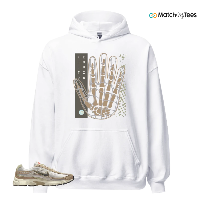 NIKE INITIATOR LIGHT BONE CARGO KHAKI SNEAKER Matching Tees hoodie