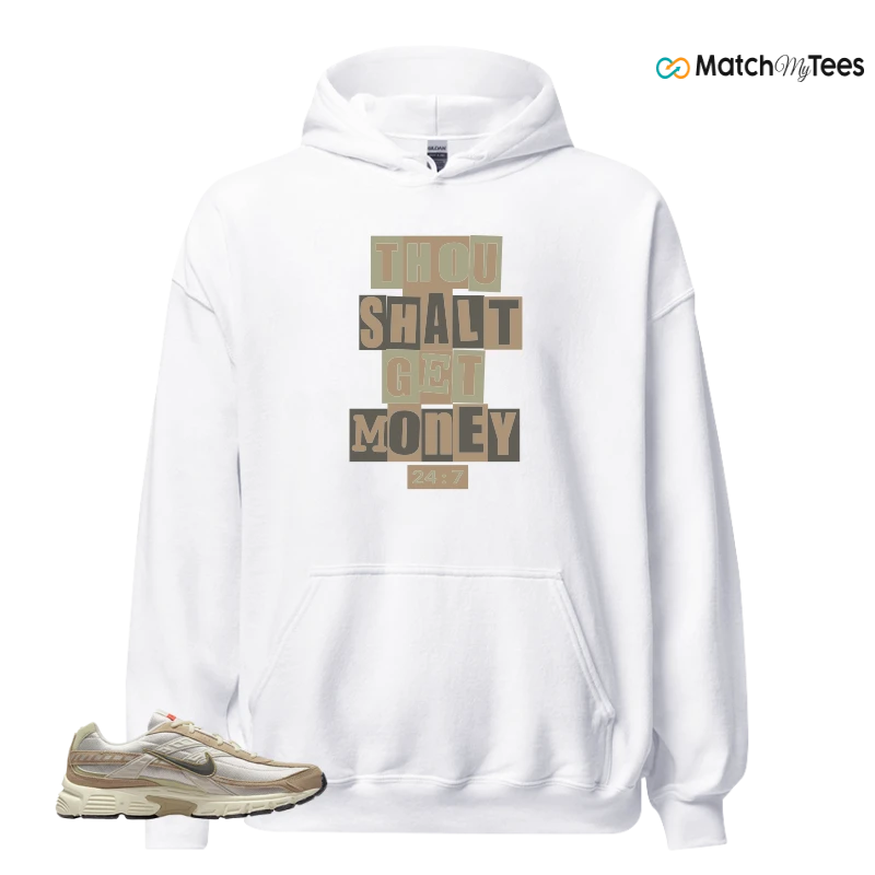 NIKE INITIATOR LIGHT BONE CARGO KHAKI SNEAKER Matching Tees hoodie