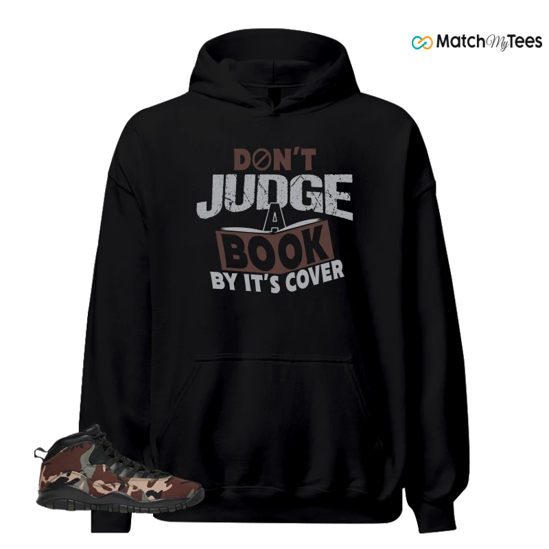 NIKE JORDAN 10 RETRO WOODLAND CAMO SNEAKER Matching Tees hoodie