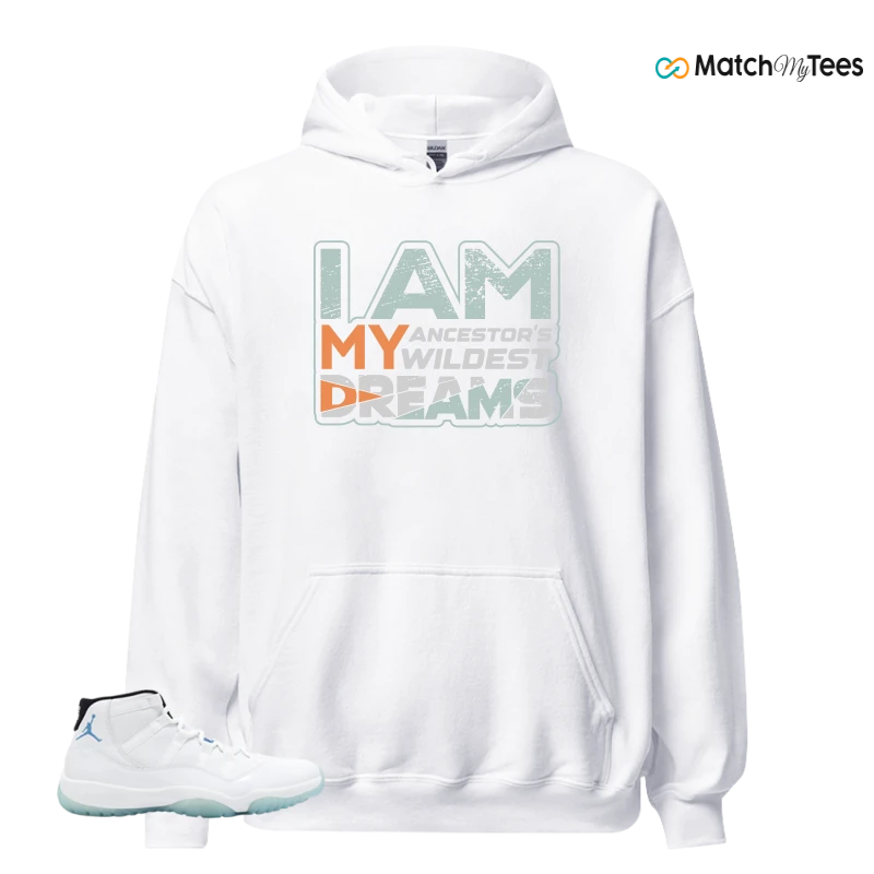 NIKE JORDAN 11 RETRO LEGEND BLUE (2014) SNEAKER Matching Tees hoodie